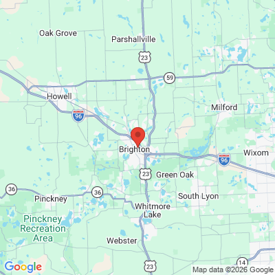 Map to  office in Brighton, MI