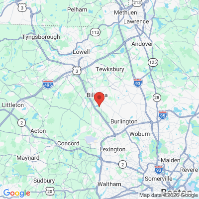 Map to  office in Nutting Lake, MA