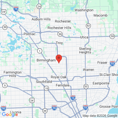 Map to  office in Clawson, MI