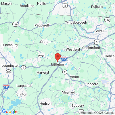 Map to  office in Littleton, MA