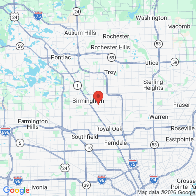 Map to  office in Royal Oak, MI