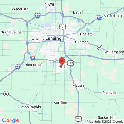Map to  office in Holt, MI