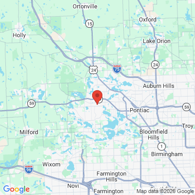 Map to  office in Waterford, MI