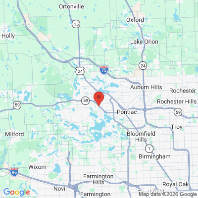 Map to  office in Waterford, MI