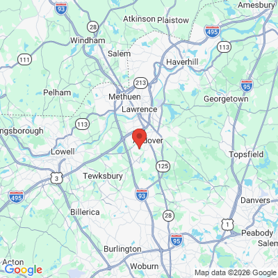 Map to  office in Andover, MA