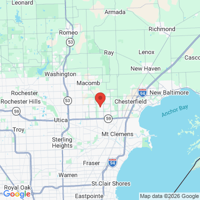 Map to  office in Macomb, MI