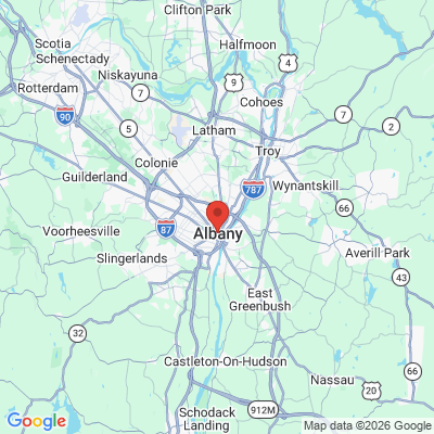 Map to  office in Albany, NY