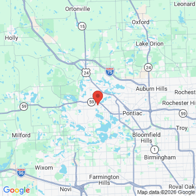 Map to  office in Waterford, MI