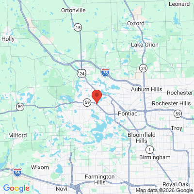 Map to  office in Waterford, MI