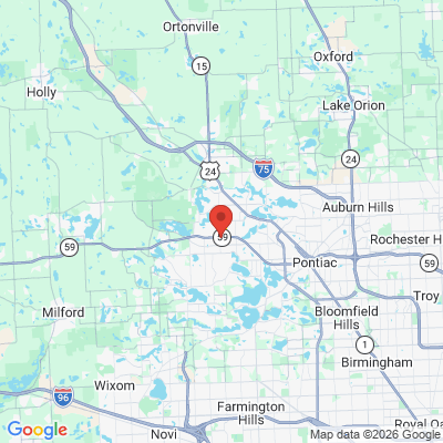 Map to  office in Waterford, MI