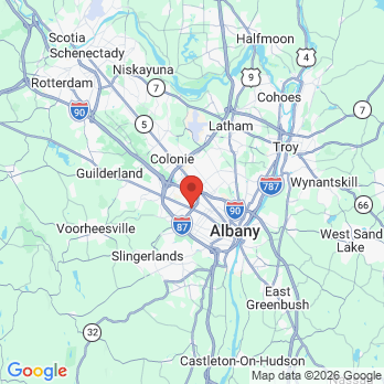 Map to Levine David DDS office in Albany, NY