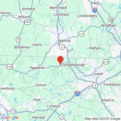 Map to  office in Dunstable, MA