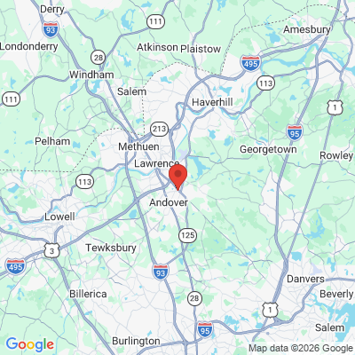 Map to  office in North Andover, MA