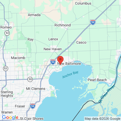 Map to  office in Chesterfield, MI