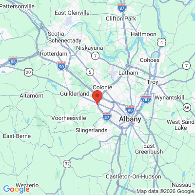 Map to  office in Albany, NY
