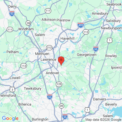 Map to  office in North Andover, MA