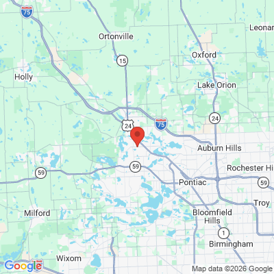 Map to  office in Waterford, MI