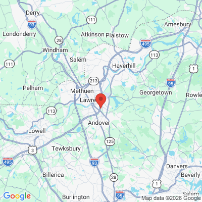 Map to  office in Lawrence, MA