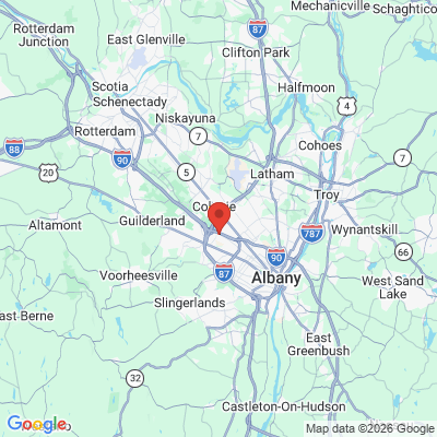 Map to  office in Albany, NY