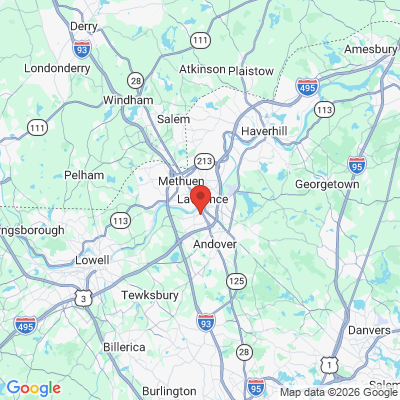 Map to  office in Lawrence, MA