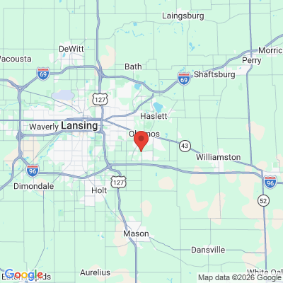 Map to  office in Okemos, MI