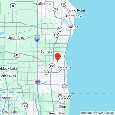 Map to  office in Kenosha, WI