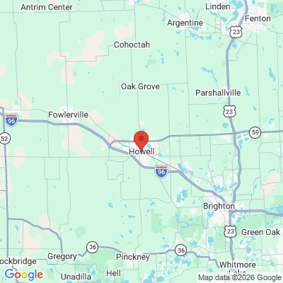 Map to  office in Howell, MI