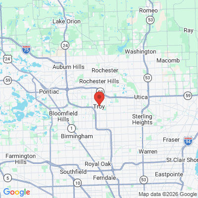 Map to  office in Troy, MI