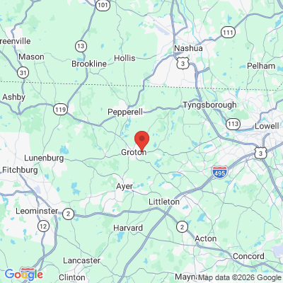 Map to  office in Groton, MA