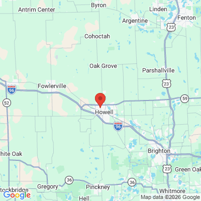 Map to  office in Howell, MI