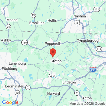 Map to Orange Blossom Dental - Genevieve Garris DMD office in Groton, MA