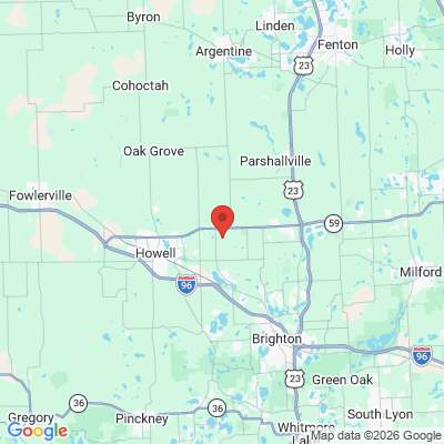 Map to  office in Dexter, Livingston County