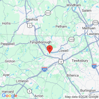 Map to Primary Office office in North Chelmsford, MA