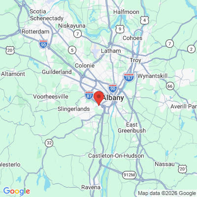Map to  office in Albany, NY