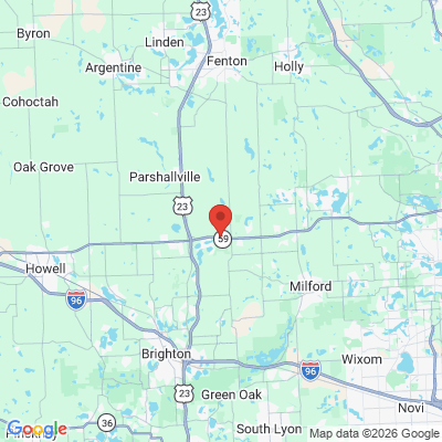 Map to  office in Hartland, MI