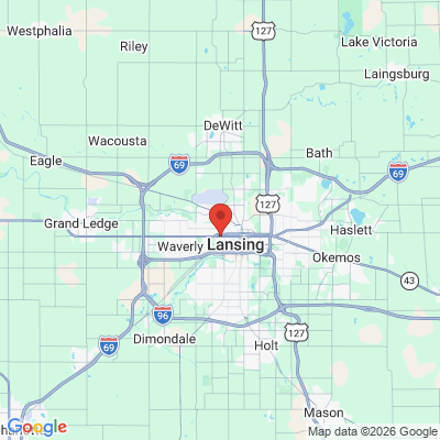 Map to  office in Lansing, MI