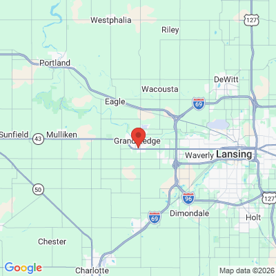 Map to  office in Grand Ledge, MI