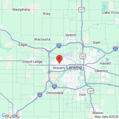 Map to  office in Lansing, MI