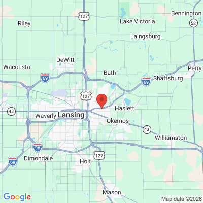Map to  office in East Lansing, MI