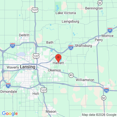 Map to  office in Haslett, MI