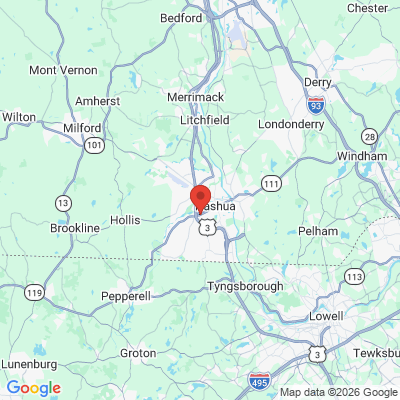Map to  office in Nashua, NH