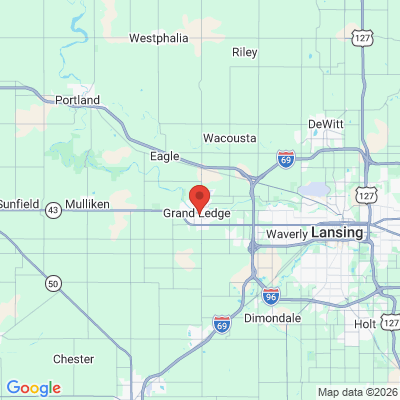 Map to  office in Grand Ledge, MI