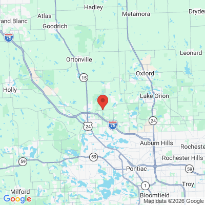 Map to  office in Clarkston, MI