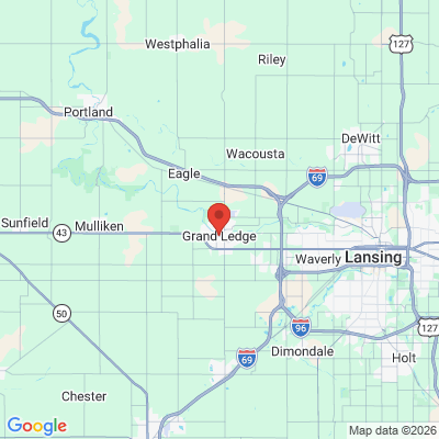 Map to  office in Grand Ledge, MI
