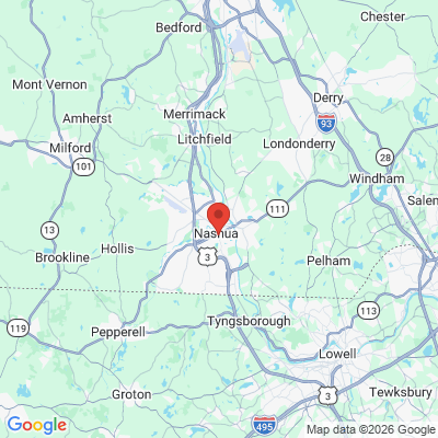 Map to  office in Nashua, NH
