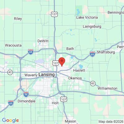 Map to  office in East Lansing, MI