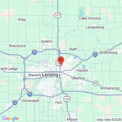 Map to  office in East Lansing, MI