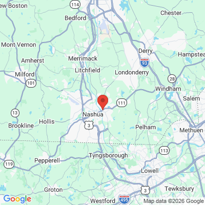Map to  office in Hudson, NH