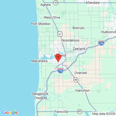 Map to  office in Holland, MI