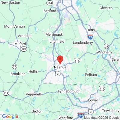 Map to  office in Nashua, NH